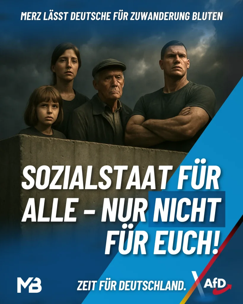 Sozialstaat für alle – nur nicht für euch!