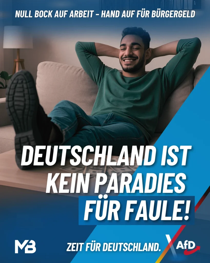 Deutschland ist kein Paradies für Faule!