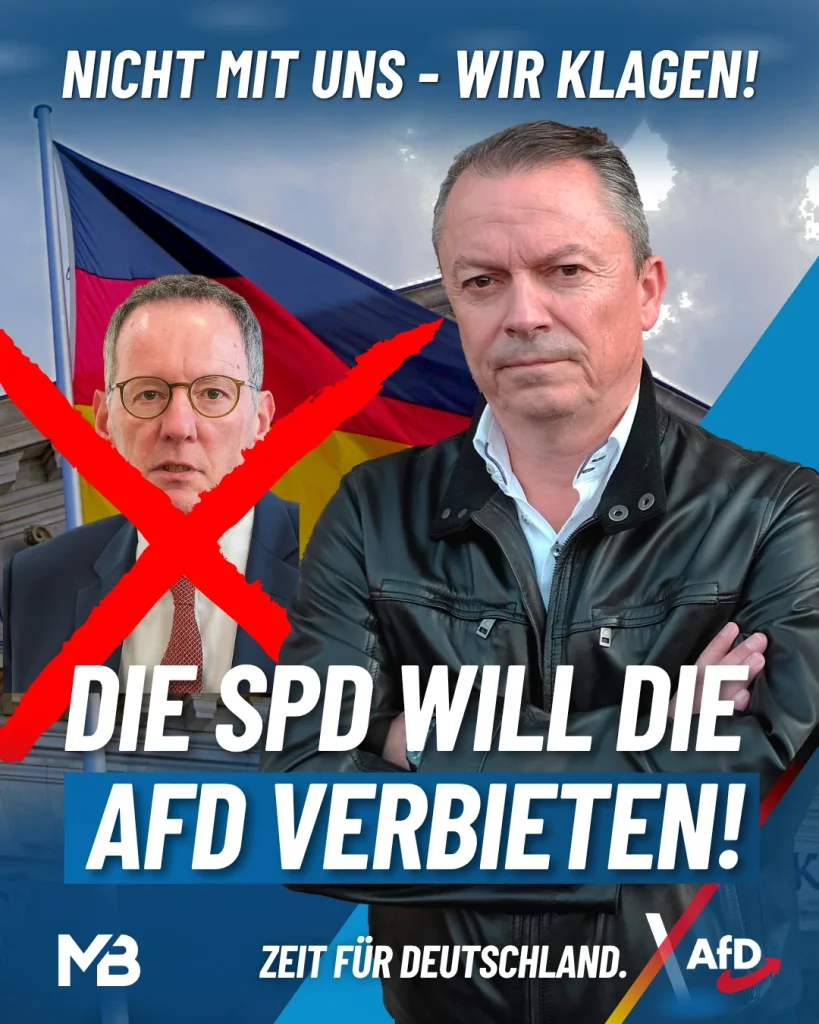 Die SPD will die AfD verbieten!