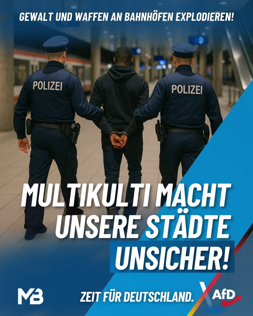 Multikulti macht unsere Städte unsicher!