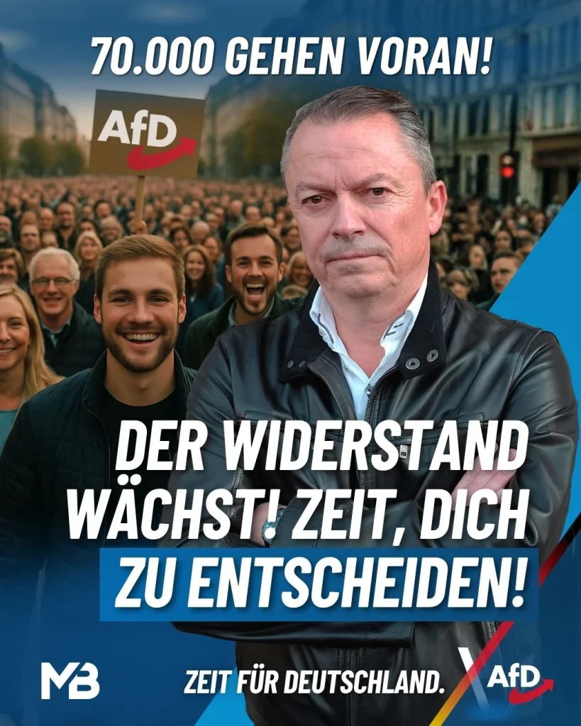 70.000 AfD-Mitglieder!