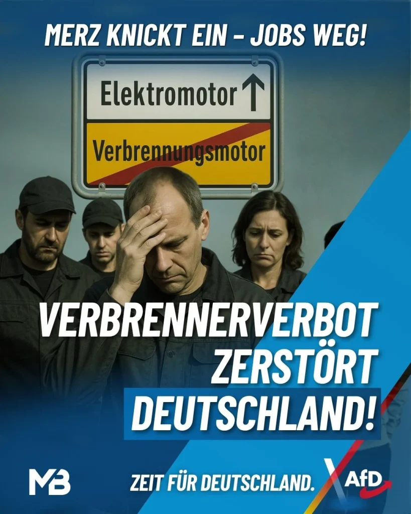Industrie verraten, Arbeiter vergessen – Merz macht mobil kaputt!